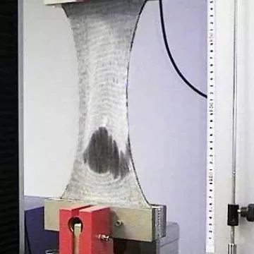 Geotextile tensile testing