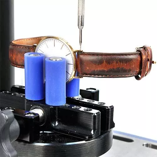 Watch strap spring force test in compression